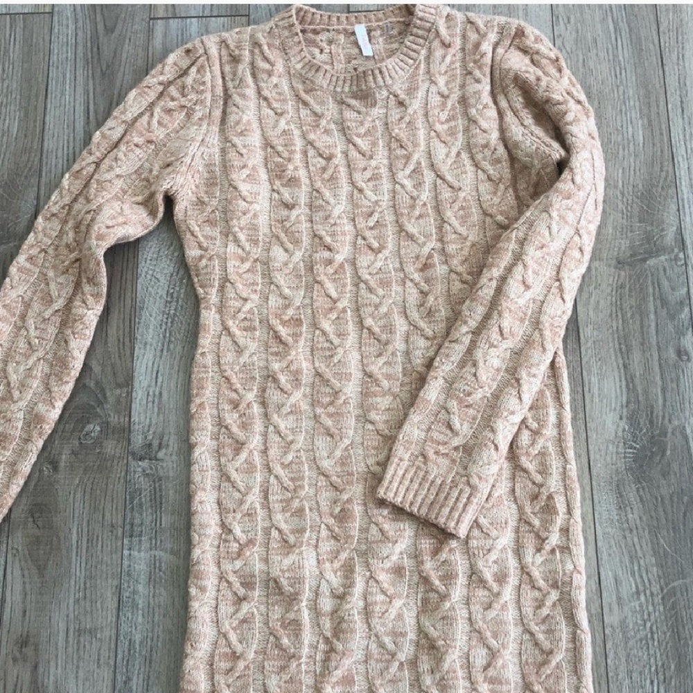 Pinkblush Maternity Blush Pink Sweater Dress